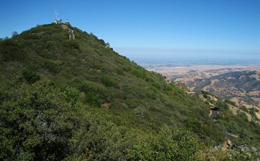 The summit of Mount Diablo