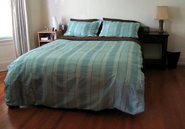 new striped comforter cover