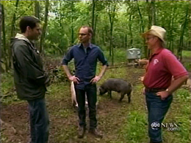 Nightline interview of Chipotle founder, Steve Ells, and Polyface Farms' Joel Salatin