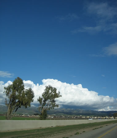 On the 101 near Soledad, California