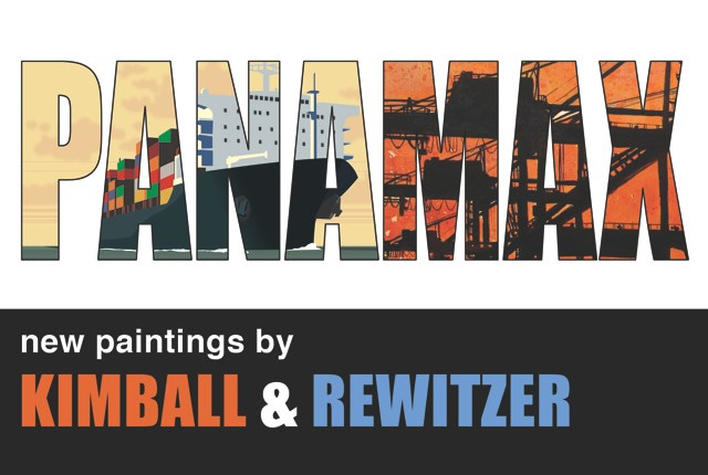 PANAMAX Exhibition at arc studios & gallery: Kimball and Rewitzer