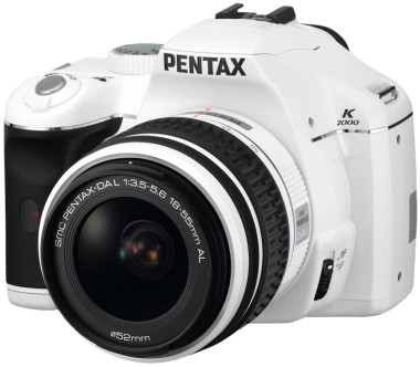 Pentax K2000, white