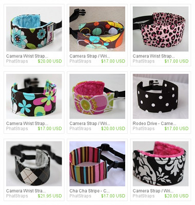 PhatStraps artful camera straps