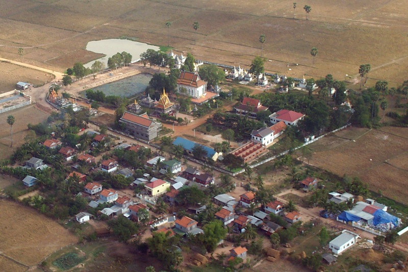 Cute Cambodian village