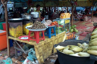 outdoor food vendor