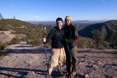 Justin and Stephanie at Pinnacles National Monument