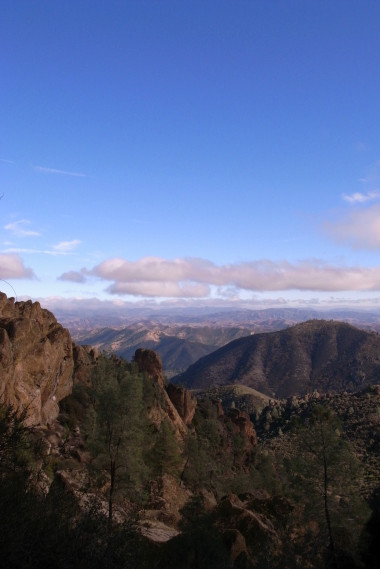 View from the High Peaks of Pinnacles National Monument