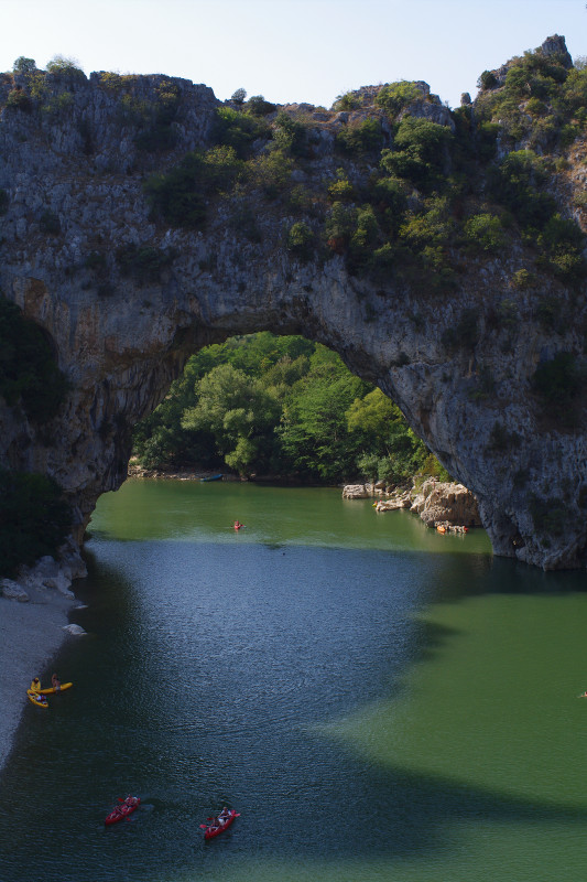 Pont d'Arc natural bridge