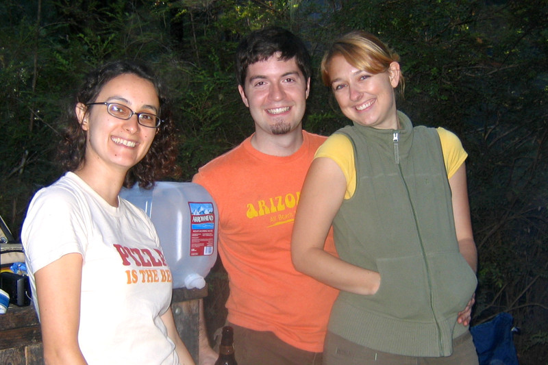 Marcia, Justin, and Stephanie and Portola Redwoods State Park