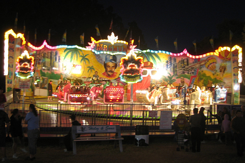 The Magnum ride at the Sonoma County Fair