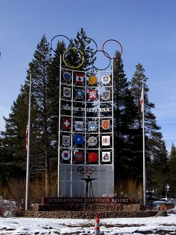 Squaw Valley sign