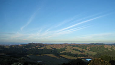 View from Inspiration Point at Tilden Park in Berkeley, CA