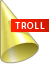 Troll dunce cap icon from 37signals