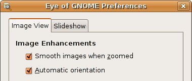 Eye of Gnome's preferences