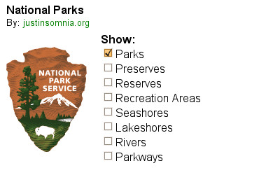 US National Parks mapplet