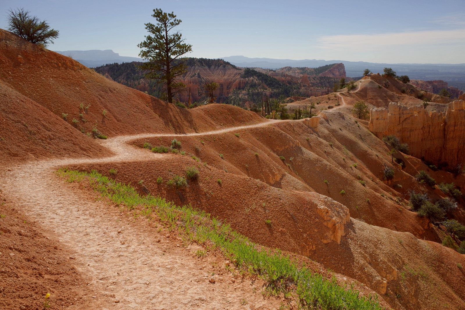 The Fairyland Loop trail in Bryce Canyon National Park