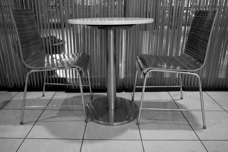 Westfield food court table and chairs