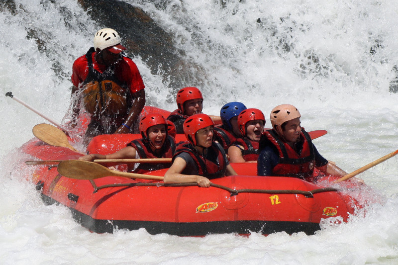 white nile whitewater first rapid 8