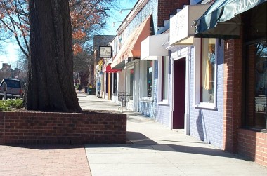 pretty shot of west franklin st