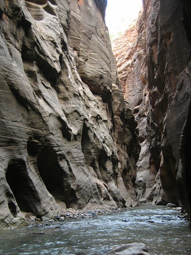Another view of The Narrows in Zion National Park
