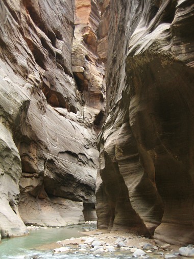 Still another view of The Narrows in Zion National Park